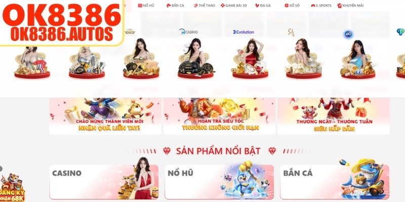 Đăng ký OK8386 mở khóa thế giới giải trí đỉnh cao