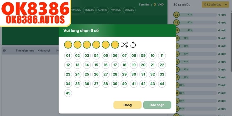 Chọn tham gia Vietllot 